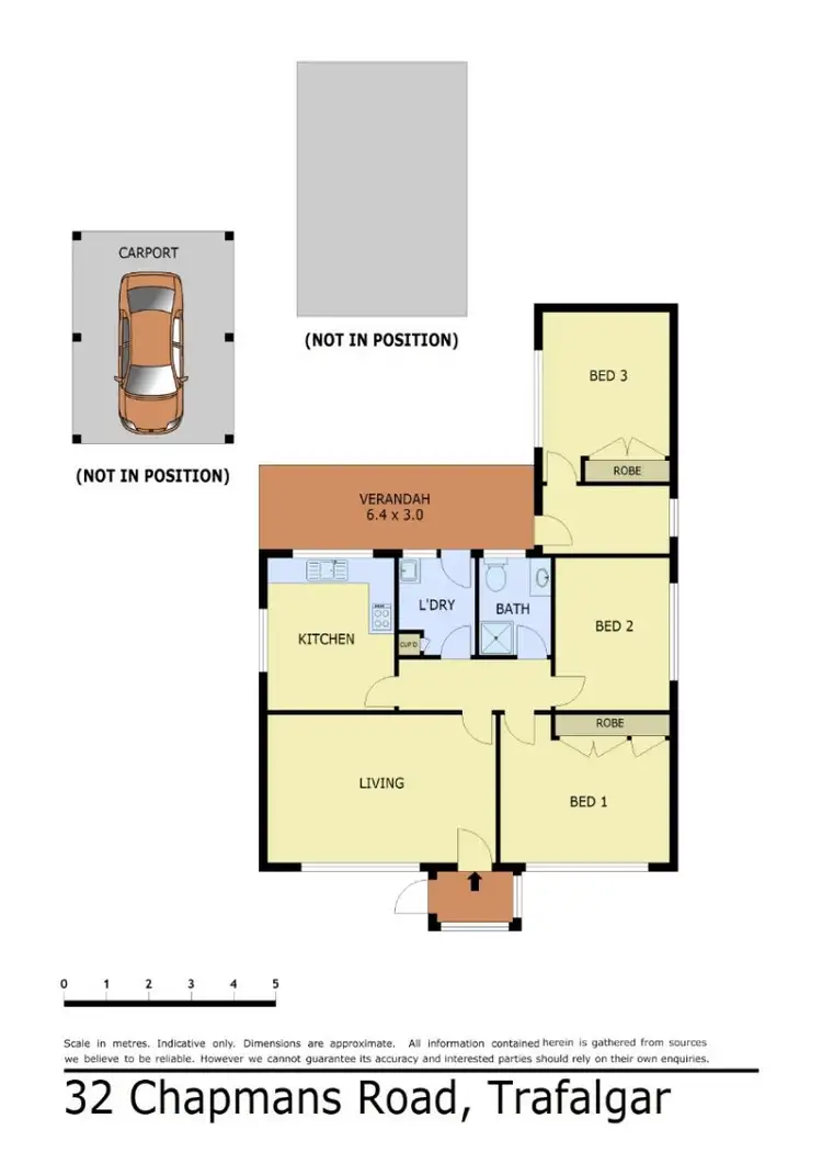 Floorplan of Homely house listing, 32 Chapmans Road, Trafalgar VIC 3824