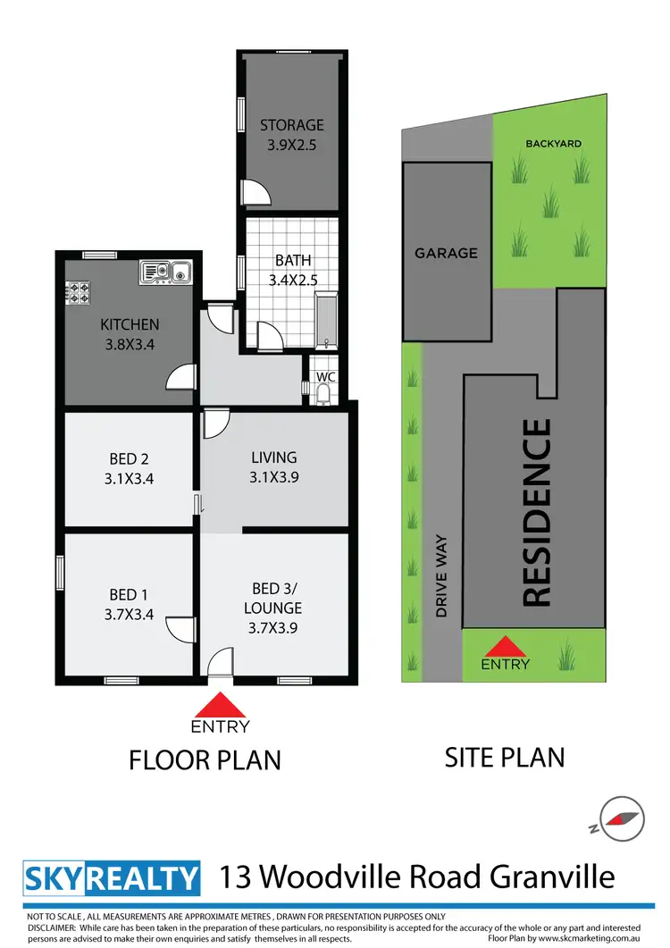 Floorplan of Homely house listing, 13 Woodville Road, Granville NSW 2142