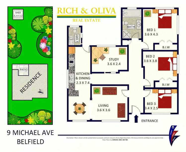 Floorplan of Homely house listing, 9 Michael Avenue, Belfield NSW 2191
