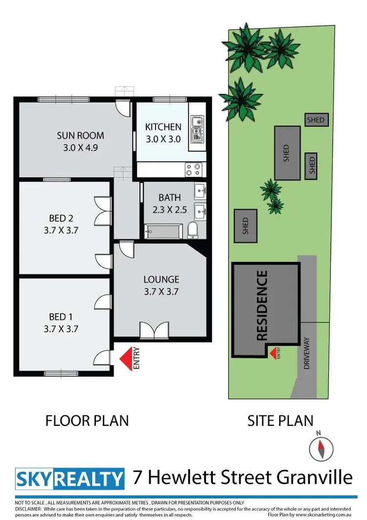 Floorplan of Homely house listing, 7 Hewlett Street, Granville NSW 2142