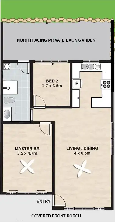 Floorplan of Homely house listing, 9/1 Rajah Road, Ocean Shores NSW 2483