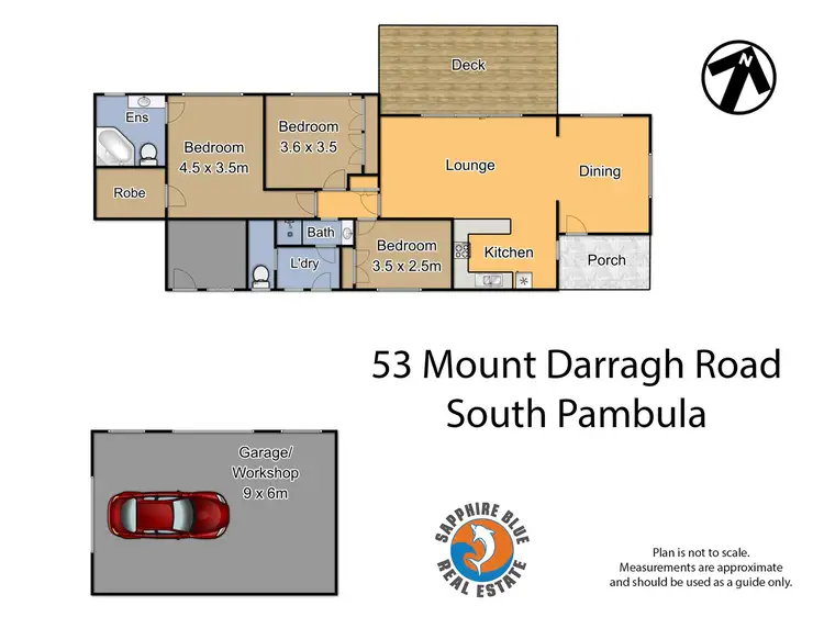 Floorplan of Homely house listing, 53 Mount Darragh Road, South Pambula NSW 2549