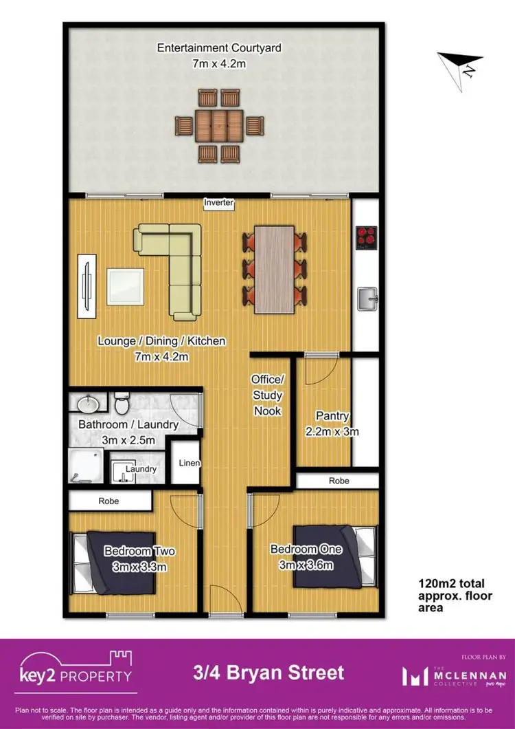 Floorplan of Homely unit listing, 3/4 Bryan Street, Invermay TAS 7248
