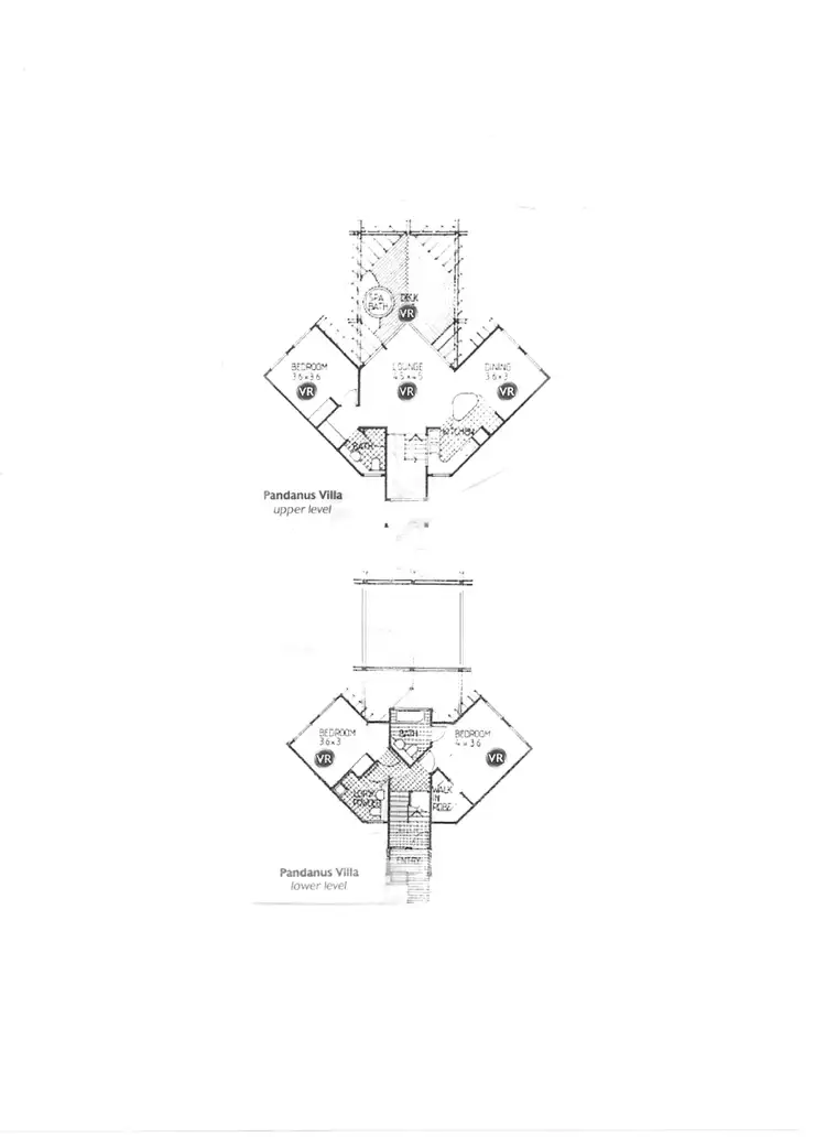 Floorplan of Homely villa listing, Villa 538 Kingfisher Bay Resort, Fraser Island QLD 4581