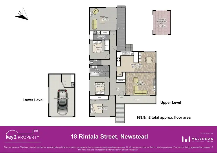 Floorplan of Homely house listing, 18 Rintala Street, Newstead TAS 7250
