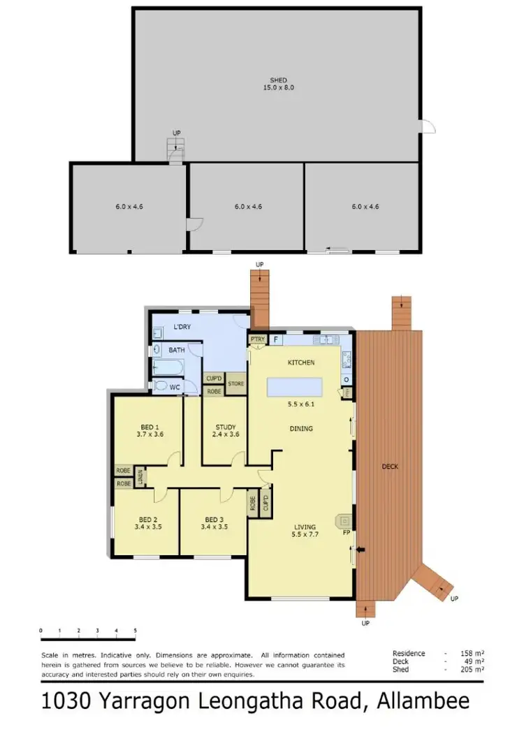 Floorplan of Homely rural property listing, 1030 Yarragon-Leongatha Road, Allambee VIC 3823