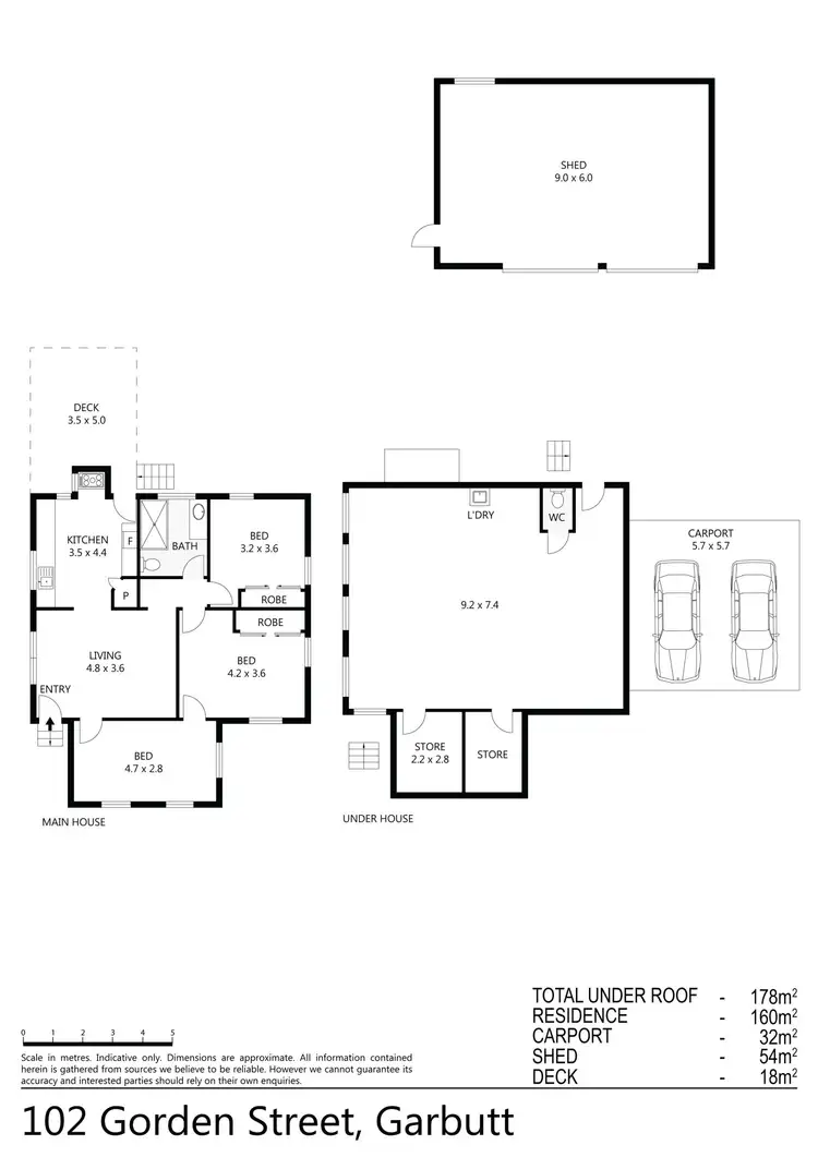 Floorplan of Homely house listing, 102 Gorden Street, Garbutt QLD 4814