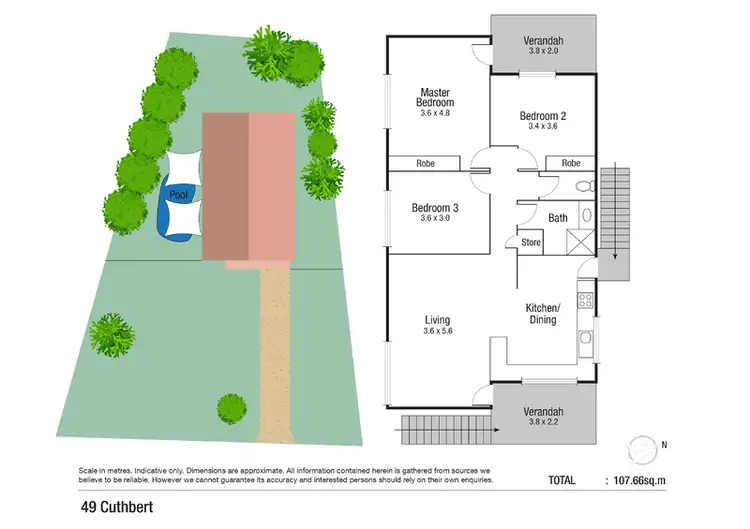 Floorplan of Homely house listing, 49 Cuthbert Crescent, Vincent QLD 4814