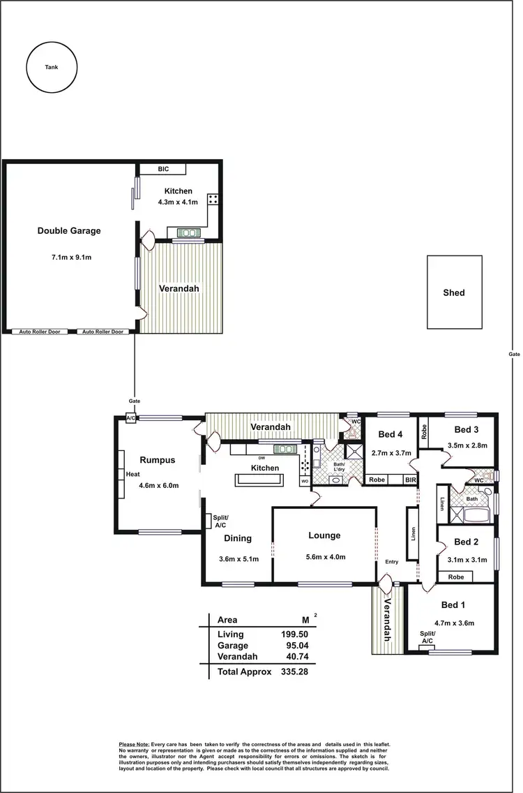 Floorplan of Homely house listing, Address available on request