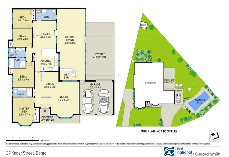 Floorplan of Homely house listing, 27 Kader Street, Bargo NSW 2574