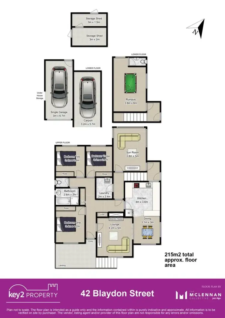 Floorplan of Homely house listing, 42 Blaydon Street, Kings Meadows TAS 7249