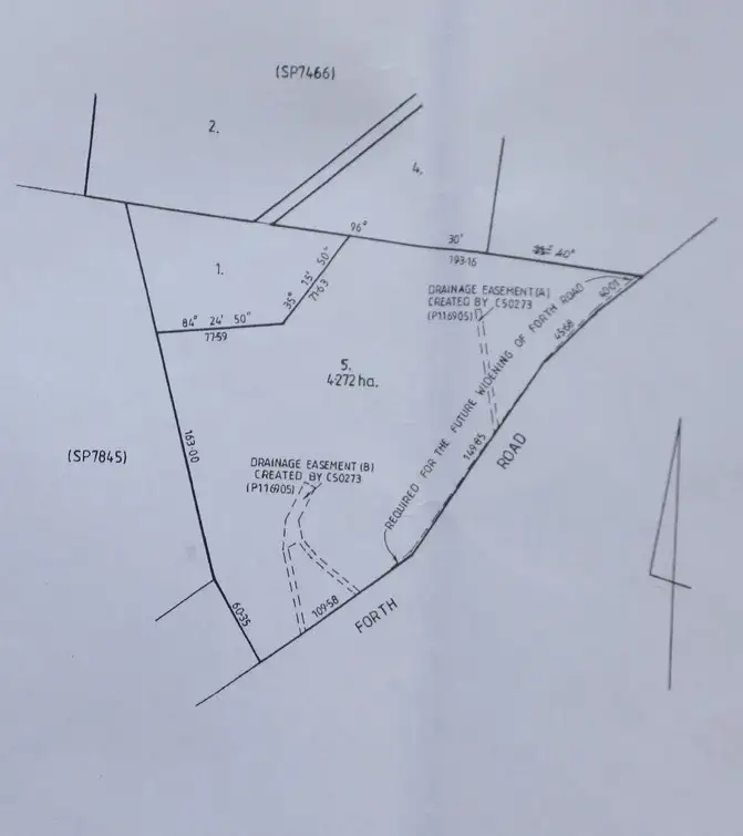 Floorplan of Homely land listing, 126 Forth Road, Don TAS 7310