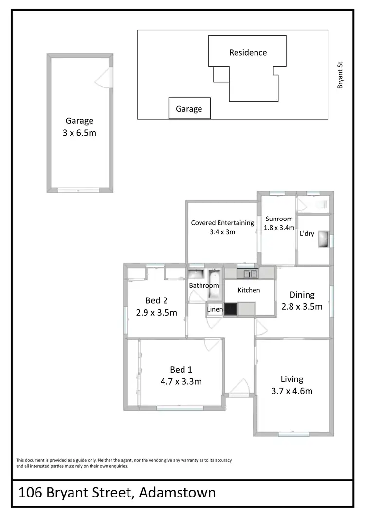 Floorplan of Homely house listing, 106 Bryant Street, Adamstown NSW 2289