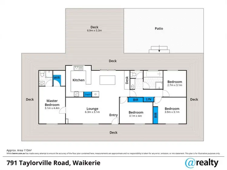 Floorplan of Homely rural property listing, 791 Taylorville Road, Taylorville SA 5330