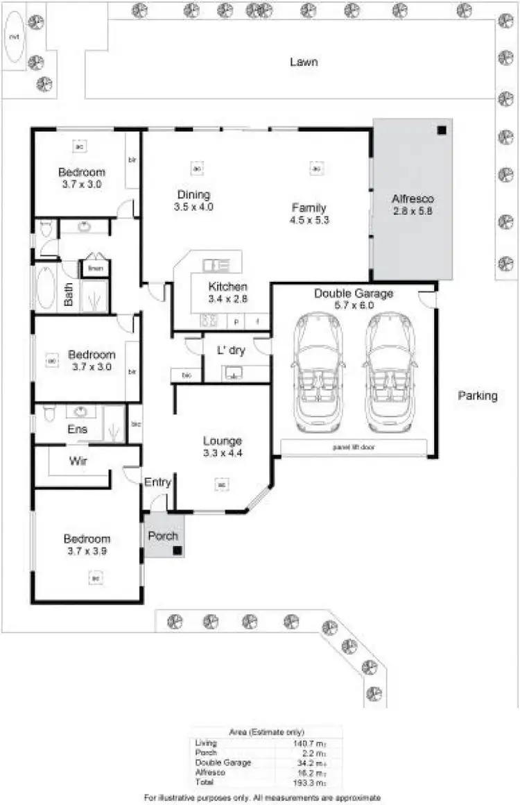Floorplan of Homely house listing, 14 Surf Street, South Brighton SA 5048