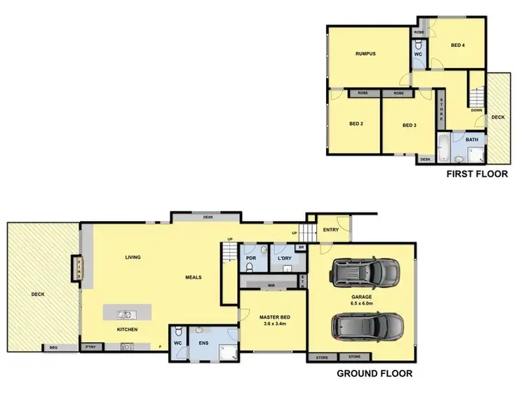 Floorplan of Homely house listing, 3 Skyline Court, Lorne VIC 3232