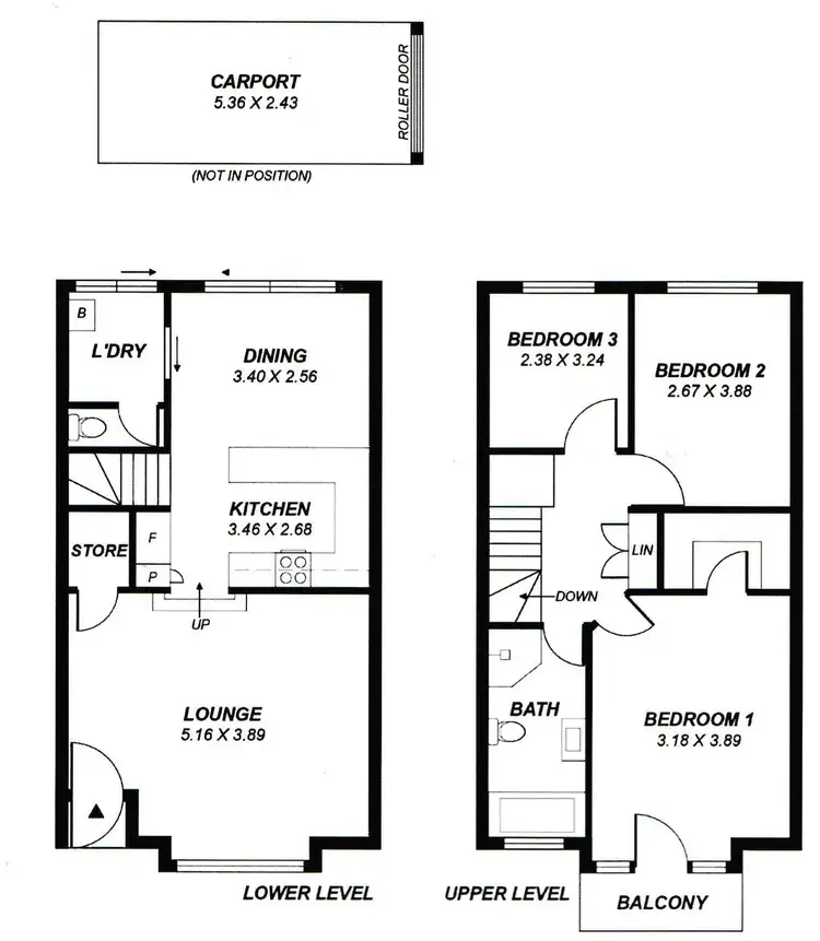 Floorplan of Homely townhouse listing, 6/12-19 Ridgway Court, Wynn Vale SA 5127