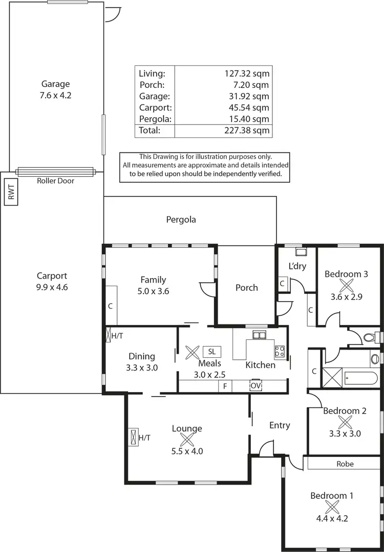 Floorplan of Homely house listing, 2 Mitchell Street, Paradise SA 5075