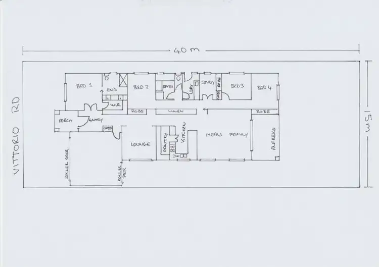 Floorplan of Homely house listing, 3 Vittorio Rd, Mernda VIC 3754