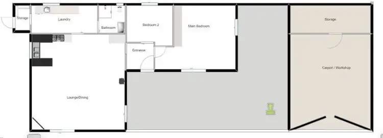 Floorplan of Homely rural property listing, 387 Birdseye Hwy, Cowell SA 5602