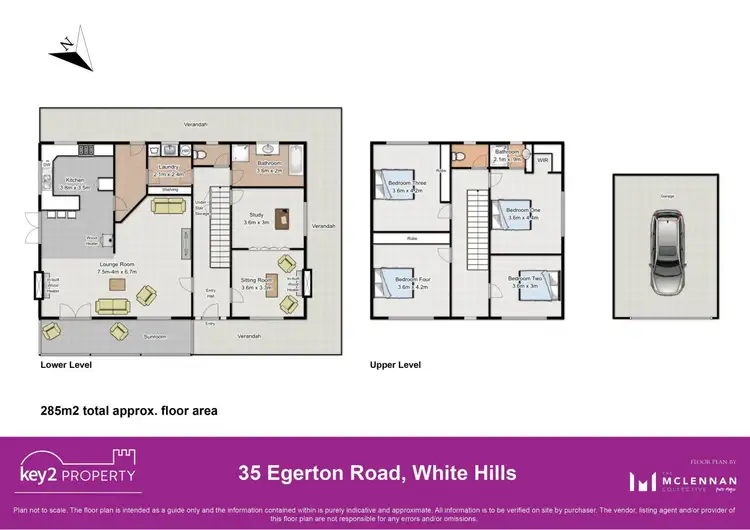 Floorplan of Homely house listing, 35 Egerton Road, White Hills TAS 7258