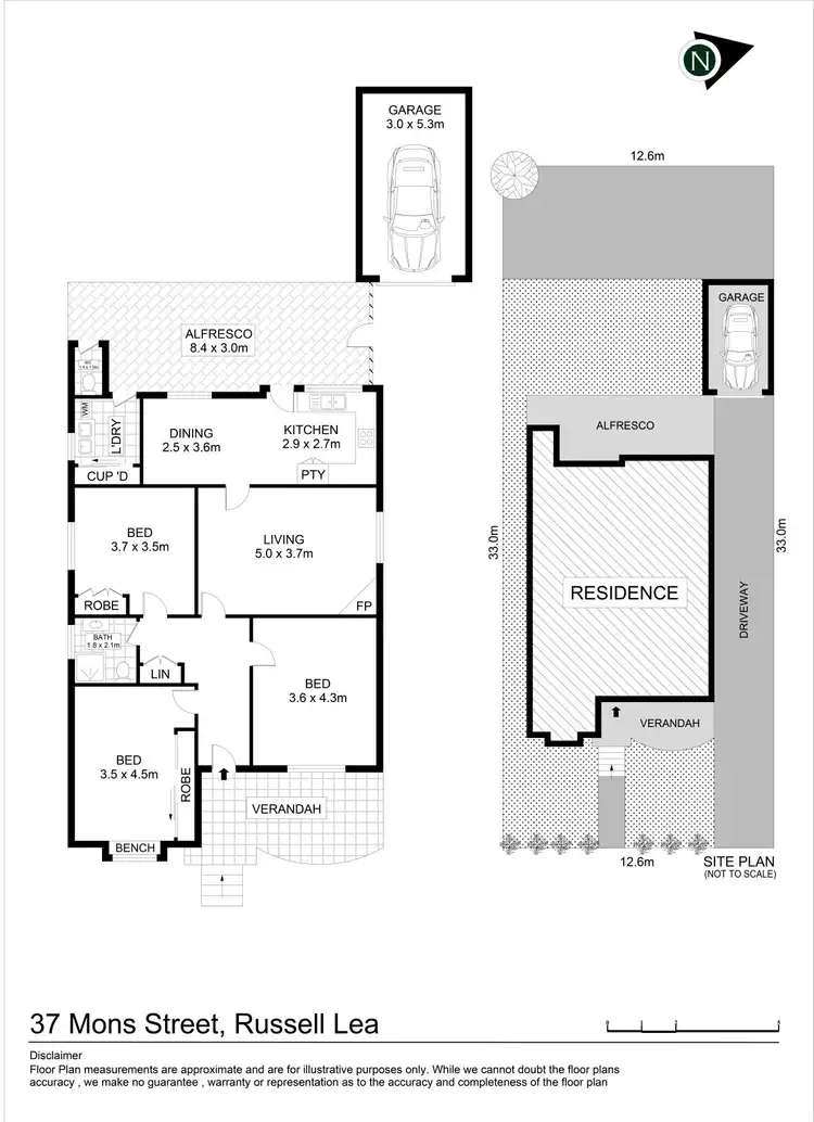 Floorplan of Homely house listing, 37 Mons Street, Russell Lea NSW 2046