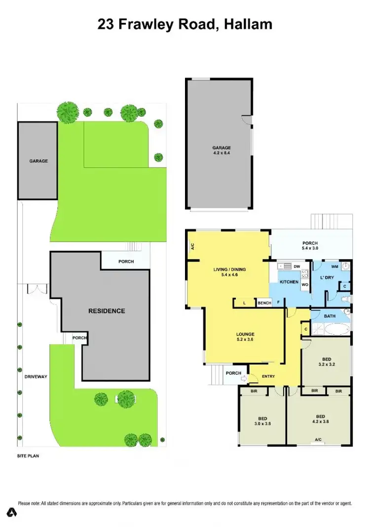 Floorplan of Homely house listing, 23 Frawley Road, Hallam VIC 3803