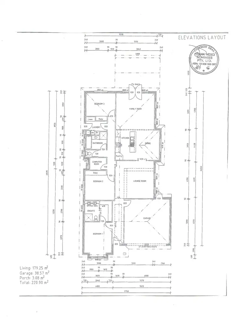 Floorplan of Homely house listing, 9 McEwen Drive, Loxton SA 5333