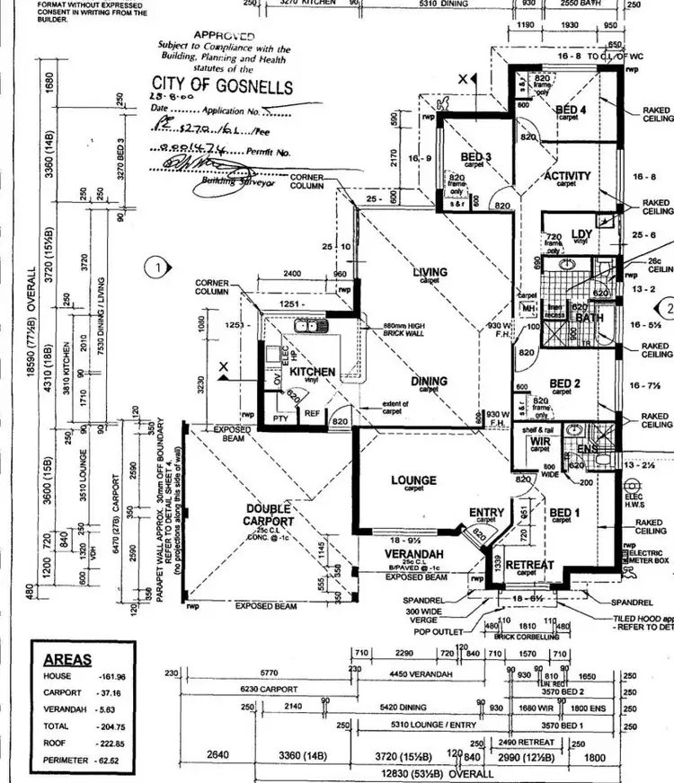 Floorplan of Homely house listing, 23 Potter Street, Huntingdale WA 6110