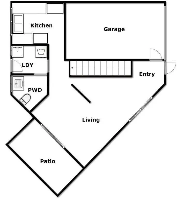 Floorplan of Homely townhouse listing, 11/93-95 Barbaralla Drive, Springwood QLD 4127