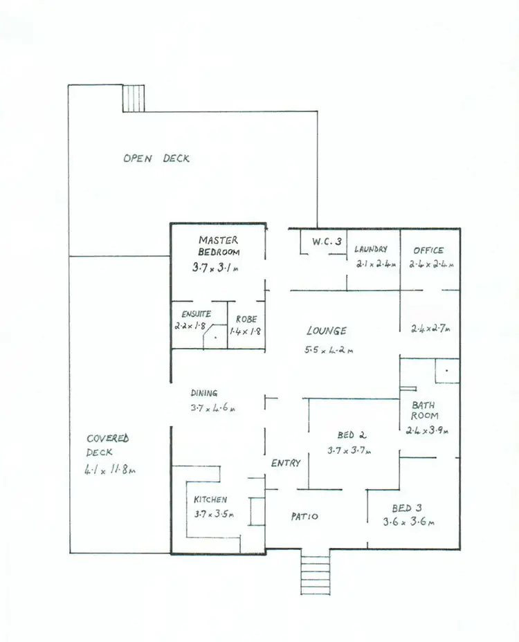 Floorplan of Homely house listing, 15 Cecil St, Nimbin NSW 2480