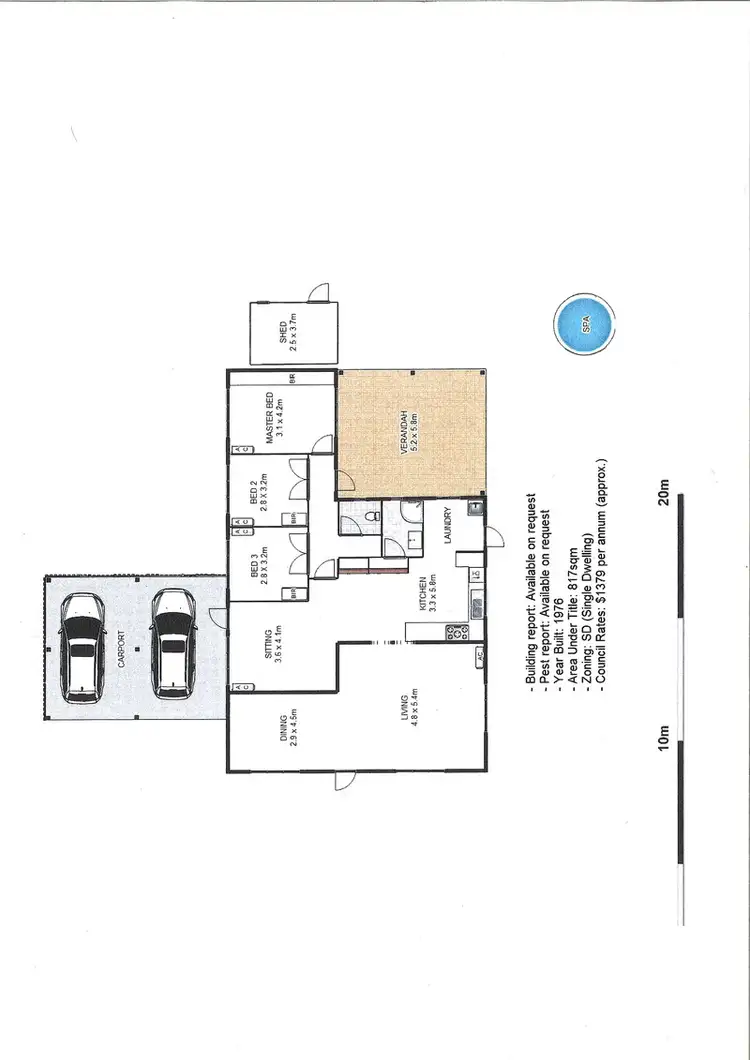 Floorplan of Homely house listing, 12 Maude Street, Anula NT 812