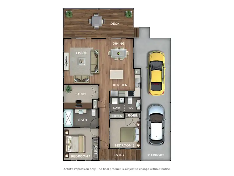 Floorplan of Homely retirement listing, 47/7 Catherine Crescent, Lavington NSW 2641