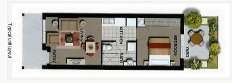 Floorplan of Homely unit listing, 26/96 Gisborne Rd, Bacchus Marsh VIC 3340