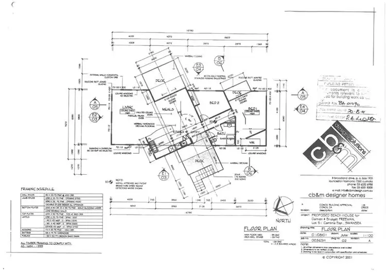 Floorplan of Homely house listing, 135 Cambria Drive, Dolphin Sands TAS 7190