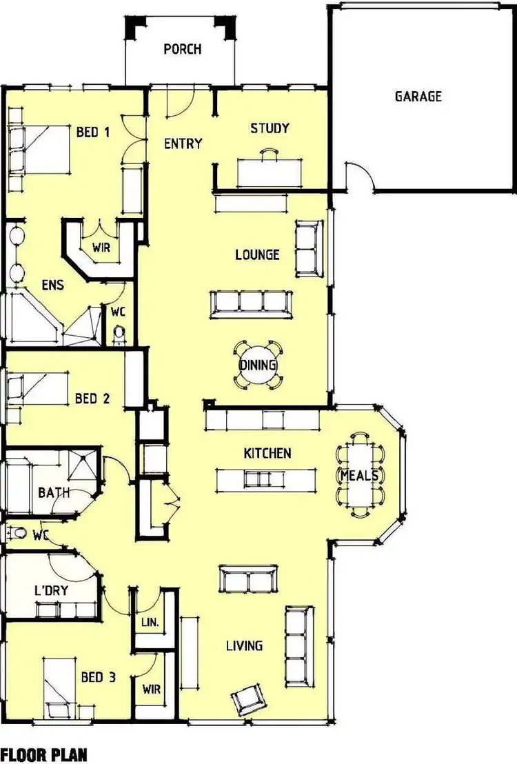Floorplan of Homely house listing, 9 Thomson Park Drive, Whittlesea VIC 3757