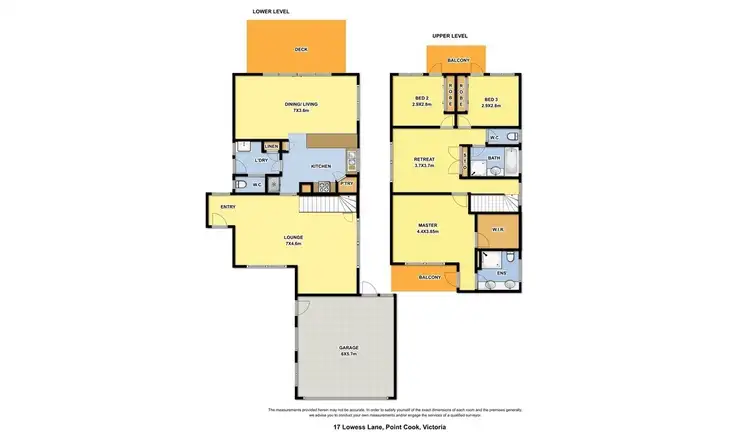 Floorplan of Homely house listing, 17 Lowess Lane, Sanctuary Lakes VIC 3030