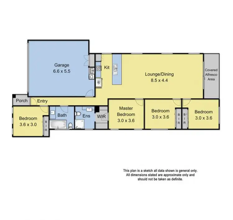 Floorplan of Homely house listing, Lot 420/15 Bronte Boulevard, Officer VIC 3809