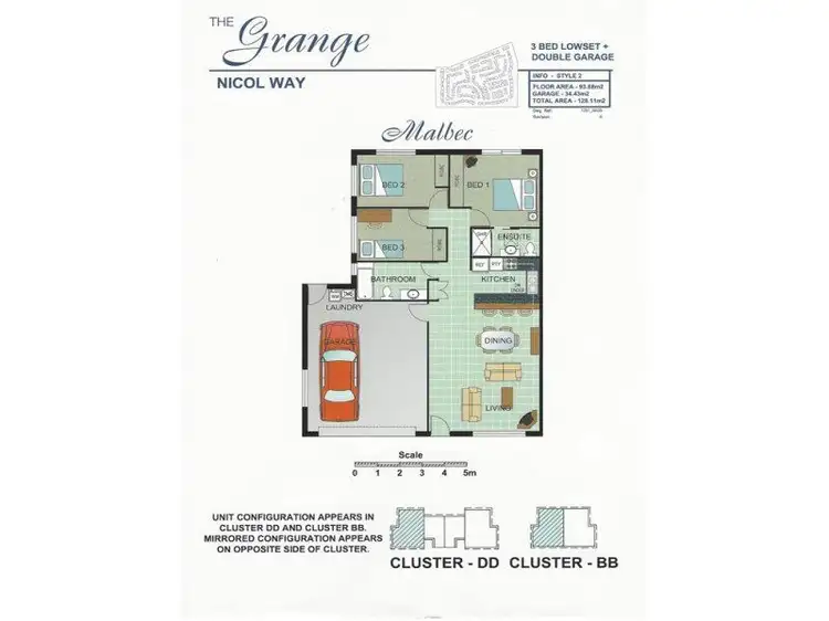 Floorplan of Homely unit listing, 419/2 Nicol Way, Brendale QLD 4500
