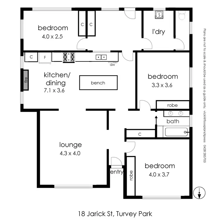 Floorplan of Homely house listing, 18 Jarick Street, Turvey Park NSW 2650