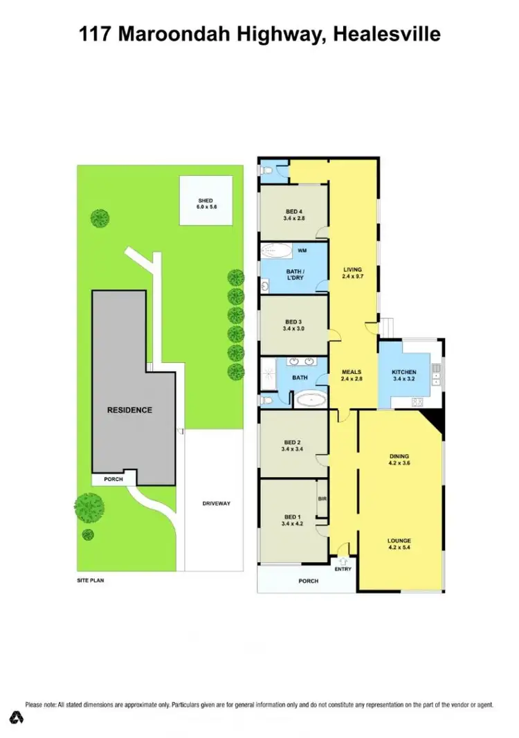 Floorplan of Homely house listing, 117 Maroondah Highway, Healesville VIC 3777