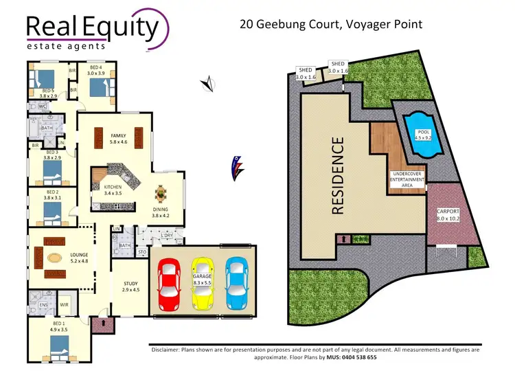 Floorplan of Homely house listing, 20 Geebung Court, Voyager Point NSW 2172