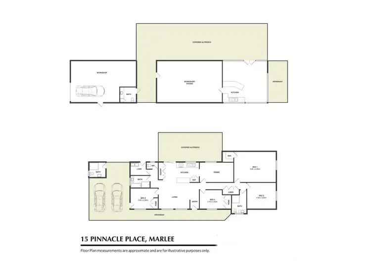 Floorplan of Homely rural property listing, 15 Pinnacle Place, Marlee via, Wingham NSW 2429