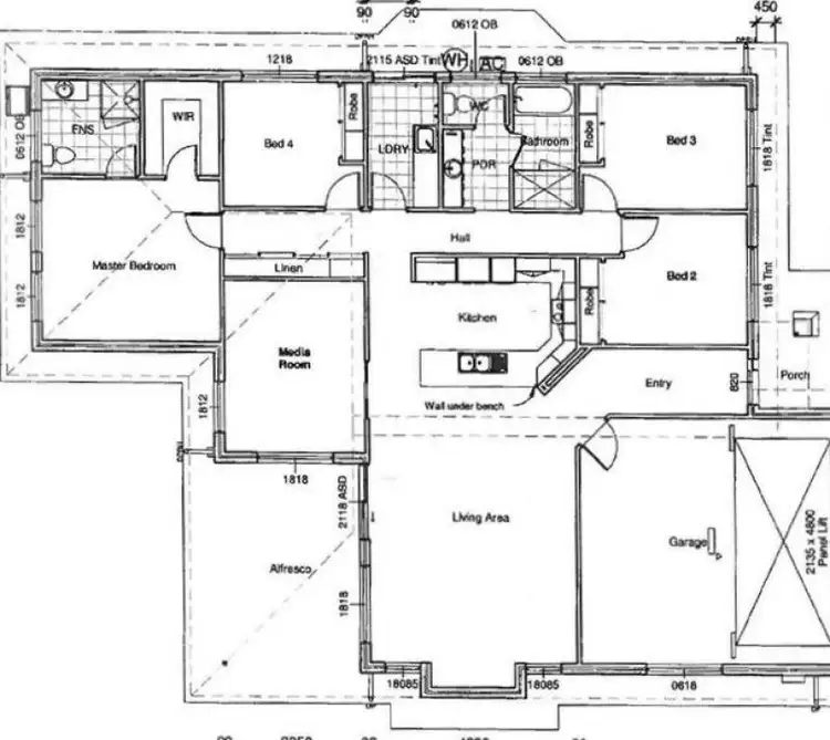 Floorplan of Homely house listing, No. 16 Gower Street, Chinchilla QLD 4413