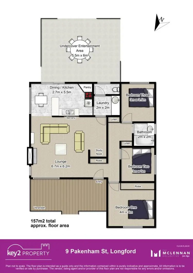 Floorplan of Homely house listing, 9 Pakenham Street, Longford TAS 7301