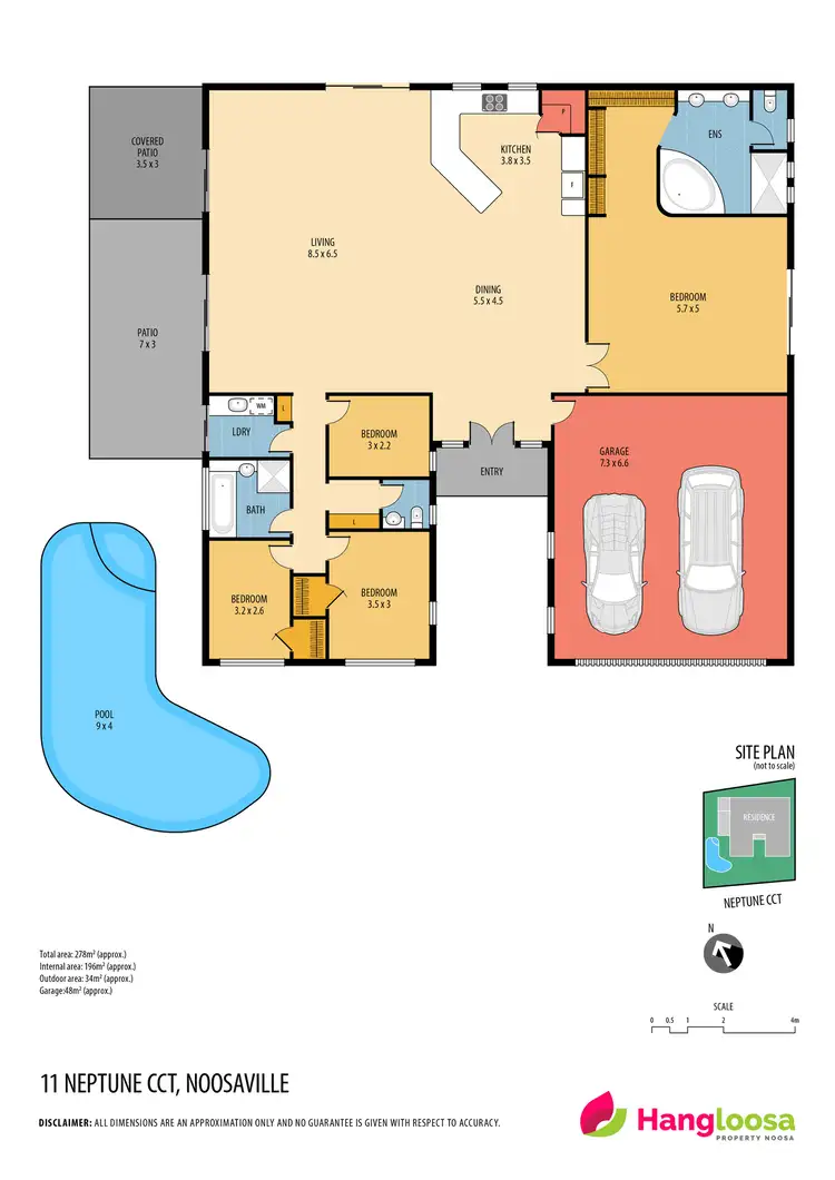 Floorplan of Homely house listing, 11 Neptune Circuit, Noosa Waters QLD 4566
