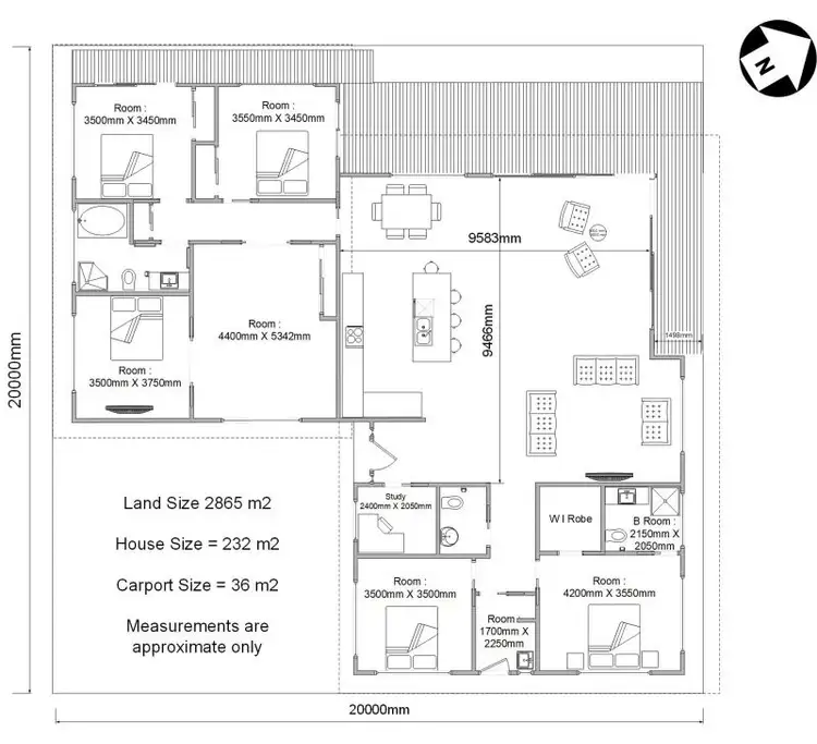 Floorplan of Homely house listing, 4 Mayhill Court, West Moonah TAS 7009