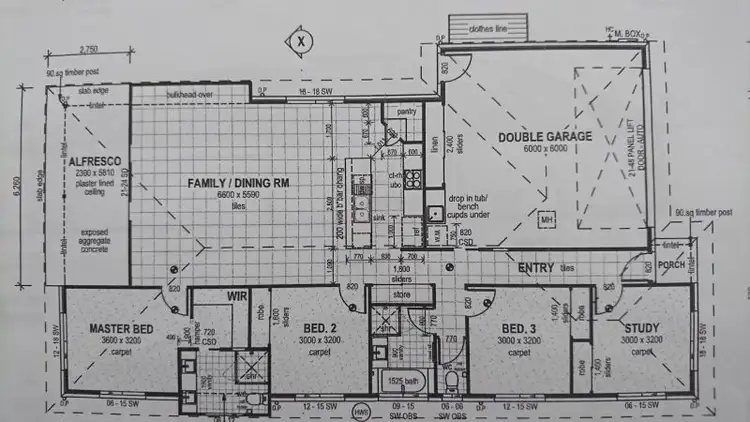 Floorplan of Homely house listing, 54 Linden Crescent, Qunaba QLD 4670