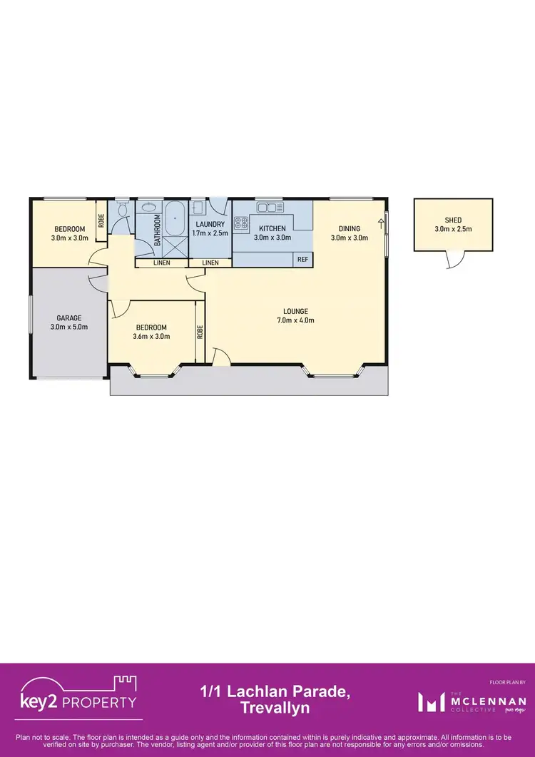 Floorplan of Homely house listing, 1/1 Lachlan Parade, Trevallyn TAS 7250