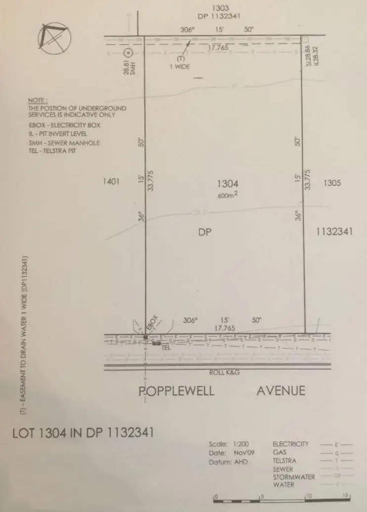 Floorplan of Homely land listing, 4 Popplewell Avenue, Colebee NSW 2761